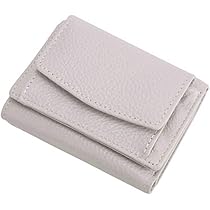 新品未使用 人気商品　三つ折り財布 ホワイト 楽天市場】【yuki(ドキ子さん)ROOMコラボ】 本革 ミニウォレット