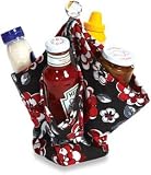 Picnic Plus PSM-168RC Decka Utensil Caddy - Red Carnation