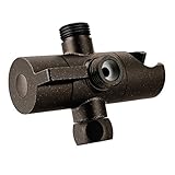 Moen CL707ORB Shower Arm Diverter with Hand Shower Cradle, Oil Rubbed Bronze [並行輸入品]