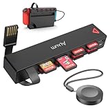 Alxum 2024年新登场 Switchカードリーダー 切り替え器 8-in-1 switch カードケース ソフトケース 多機能 Switch ゲームスイッチャー 複数のスイッチゲームリーダー Nintendo Switch/Switch OLED対応 スイッチゲームカードリーダー ゲームの切り替え用 設定不要 リモコン付き (ゲームカード読み取り用*4+収納用*4)