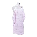 ベベオレ Bebe au Lait 授乳ケープ(エプロンタイプ) (シャトーシルバー)