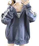 [エムエルーセ] ジップアップ パーカー トップス ２ライン ゆったり 長袖 秋服 レディース 春夏 オシャレ 大きめ ユッタリ スポーツ 