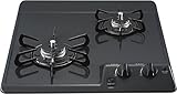 パロマ コンパクトキッチン用ビルトインコンロ プロパンガス(LPG)用 45cm 2口タイプ PD-200B