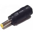 汎用ACアダプター用出力DCプラグ変換アダプター (5.5mm×2.1mm ⇒ 4.8mm×1.7mm, 商品1点)