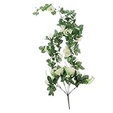 P Prettyia 高品質　緑　家庭　庭　結婚式　装飾　ぶら下げ　長い　人工植物　95cm