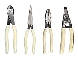クラインツールd248 – 8 GLW + d2000 – 9 neglw + 11054 GLW + d203 – 8-glw Hi - Vizペンチ4pc