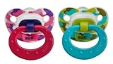 Nuk 2 Count Trendline Silicone Orthodontic Pacifier, Camo , Size 1 (Pack of 4) by NUK [並行輸入品]