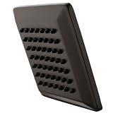 Elements of Design DK4085 Rio Brass Square Shower Head, 49 Channels, 8' Length, Oil Rubbed Bronze [並