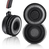 XBERSTAR For Jabra Evolve 20 20se 30 30II 40 65 65+用イヤーパッド 交換用イヤークッションフォームカバー Jabra Evolve 20 30 40 65ヘッドフォン対応 (ブラックイヤーパッド)