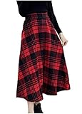（スプリングスワロー） SpSw ふんわり ゆったり ウエストゴム チェック 柄 ロング スカ...