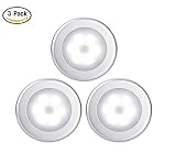 Goldmore Motion Sensor Light,Battery Powered LED Wireless Night Light,Wall Light for Hallway, Closet