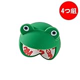 HUHU コーナー ガード クッション かわいい 4個セット 赤ちゃん セーフティー (カエルさん)