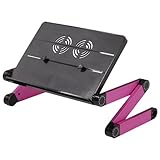 ラップトップテーブル ピンク KT-3558PI