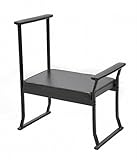 エイ・アイ・エス(AIS) ハイアームチェア ブラック EB-003