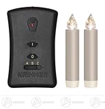 デラックスな付属品 LUMIX 古典的な小型 S より多くの champagner、基礎セット、 2 本の蝋燭、 1 リモート・コントロール、およそ 8 つの cm の鉱石山のナシランプライトの 4 