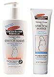 Palmer's Cocoa Butter Massage Cream for Stretch Marks Tube & Pump Bottle Set by Palmer's