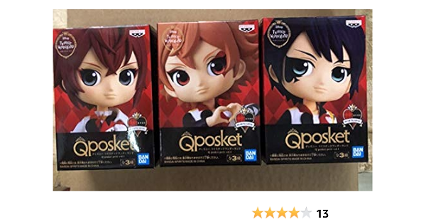 Amazon Co Jp Q Posket ディズニー ツイステッドワンダーランド Qposket Petit Vol 1 ツイステ リドル エース デュース 3個 セット ホビー