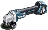 マキタ ディスクグラインダ18V 100mm 無線連動集塵対応/スライドスイッチ型 バッテリ充電器別売 GA412DZ