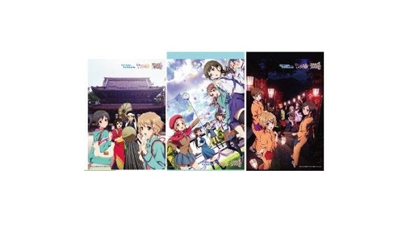 Amazon True Tears 花咲くいろは Tari Tari ジョイントフェスティバル イベント限定クリアファイル おもちゃ雑貨 おもちゃ