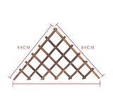 花スタンド屋内 多段木製フラワーポットラック/リビングルームフラワーラック/バルコニー装飾フレーム/フラワーラック/リビングルーム木製フラワーポットラック (色 : A)