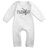Kamifa カミファ PKスポーツ 眩しい パワー デザイン 長袖ベビー服 ジャンプスーツ 幼児 フィットオール White 18 Months