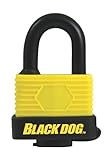 Black Dog 55127 Weatherproof Padlock Keyed Different, 2-5/16 Inch Black Dog [並行輸入品]