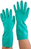 Magid RSF18T Comfort Flex 18 Mil Flock-Lined Diamond Grip Nitrile Gloves Large/Medium [並行輸入品]