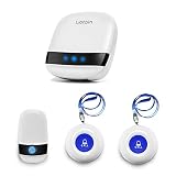 LIOTOIN 呼び出し ベル 介護用 【受信機1個+送信機3個セット】 ワイヤレス 家庭用呼び出しチャイム ナースコール インターホン 工事不要 コードレスチャイム 家庭用 介護用 呼び鈴 施設 病院 増設可能