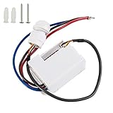 elfishjp センサー スイッチ 赤外線センサースイッチ 最大 800W 屋外/屋内セキュリティ自動 PIRモーションセンサースイッチ 街路灯 自動 制御 光 ライト 昼 夜 検知 コントロール