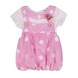 子供ドレス ワンピース 吊りスカート＆Tシャツ 上下セット 女の子 ドット柄 可愛い 春夏 ベビー 素敵 ドレス