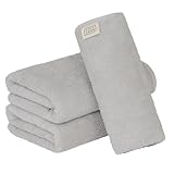 【Amazon.co.jp限定】タオル研究所 [毎日シンプル] #001 ミニバスタオル ソフトグレー 3枚セット 高速吸水 速乾 綿100