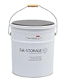 高儀 Zak-STORAGE オイルペールスツール L ホワイト OS-200LW