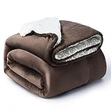 Bedsure 毛布 二枚合わせ 2枚合わせ シングル 北欧 ブランケット あったか 厚手毛布 フランネル ボア フリース 生地 両面使える