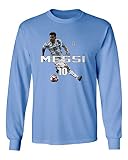 リオネル・メッシアルゼンチンエアサッカーメンズ長袖Tシャツ