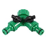 灌漑ホース パイプ用 2ウェイアダプタ アダプタ ホース用 Yタップ コネクタ 点滴灌漑 散水用具 ガーデニング 農業 芝生 庭園 温室
