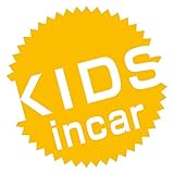 imoninn KIDS in car ステッカー　【シンプル版】　No.39　丸型ロゴ　（黄色）