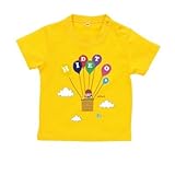 BabyChips hello(男の子)(名入れ半袖ベビーTシャツ) 160 デイジー