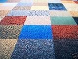 Dean Flooring Company Affordable 24 " x 24 " Commercialカーペットタイル – ランダムアソートカラー – 200平方フィート( 50ピース)