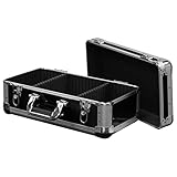 KROM SERIES CD / 5" MEDIA DISC CASE IN BLACK: HOLDS 200 5" X 5.5" FLAT VIEW PACK SLEEVES