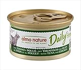 アルモネイチャー キャットフード デイリーメニュー Bio まぐろとチキン入りお肉のムース 85g×24個 (ケース販売)