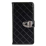 Huawei P9 ケース UNEXTATI 手帳型ケース 液晶保護 カバー カード収納 スタンド機能 付き Huawei P9 用 高品質 PUレザー ケース Case Cover (P3 ブラック