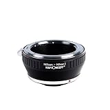 K&F CONCEPT マウント変換アダプター MDマウント レンズ 変換 Nikon対応1対応カメラ MINOLTA対応 MD MCレンズ ニコン対応1対応カメラ装着用 MDアダプター メーカー直営店