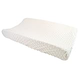 My Blankee Minky Dot Changing Pad Cover, Cream, 16 x 32
