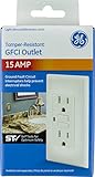 GE 32076 15A Tamper-Resistant Self-Test Gfci Outlet (Light Almond) [並行輸入品]