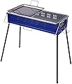 グリーンライフ GREEN LIFE GL 炭足し簡単BBQコンロ CBN-650ST1 BL
