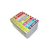 J-ECO製 IC8CL53 染料 8色セット ISO14001、ISO9001、CE、SGS認証工場 エプソン用 互換インクカートリッジ 残量表示 (IC53 ICBK53 ICC53 ICM53 ICY53 ICMB53 ICGL53 ICR53 ICOR53)