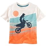 OSHKOSH(オシュコシュ) モトサーフティ アイボリー トップス半袖Tシャツ 4歳【並行輸入】
