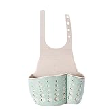 (Green) - Liu Nian Portable Hanging Drain Bag Basket Bath Storage Gadget Tools Sink Holder for Kitch