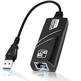 アダプター イーサネット LAN RJ45 ギガビットイーサネット コネクター（オス→メス）10/100/Mbps USB2.0高速 ブラック 互換MacBookPro MacBook/iPad/IOS/ANDROID 有線LAN変換アダプター USB-C