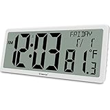 Geevon デジタル電波壁掛け時計